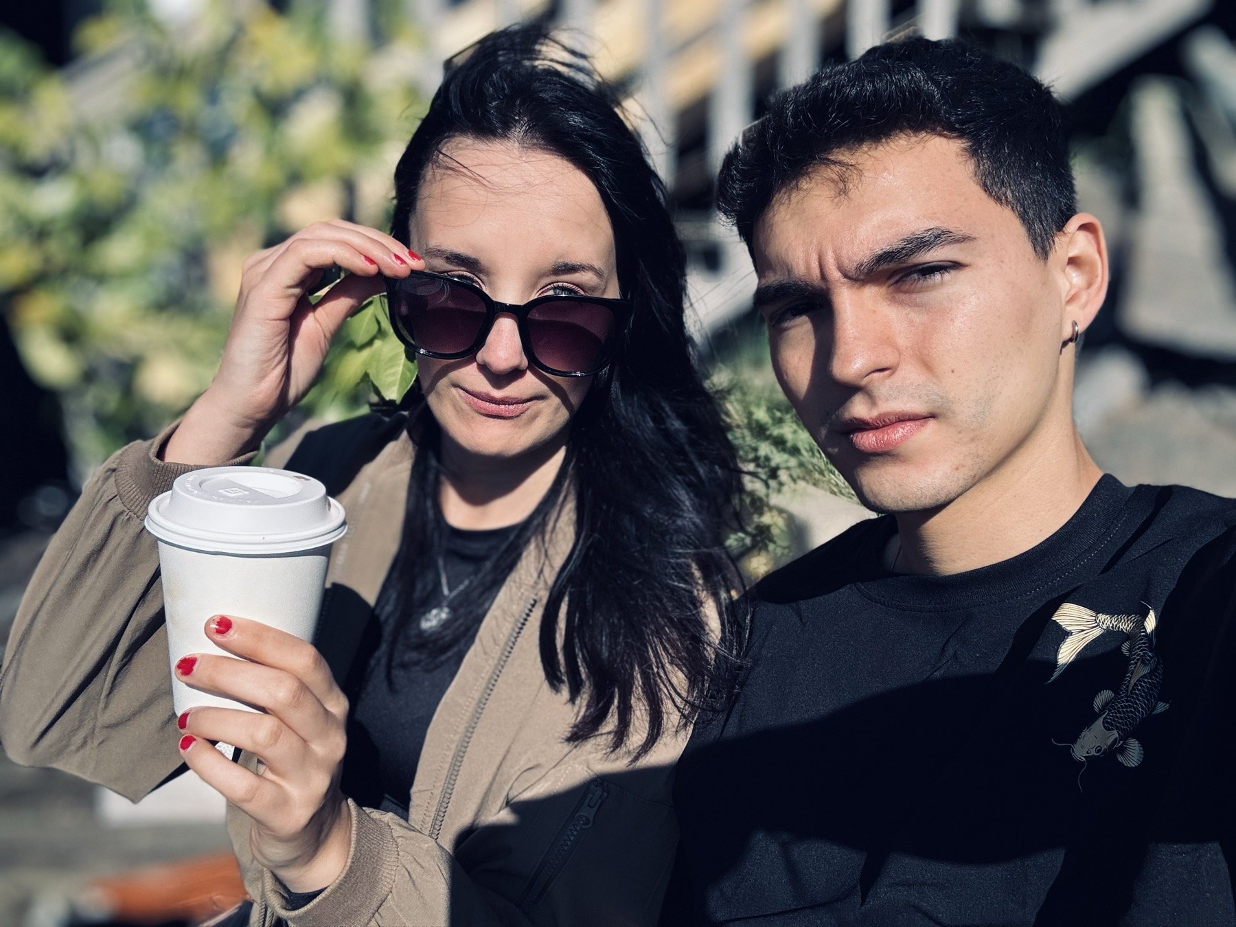 Un café y un paseo