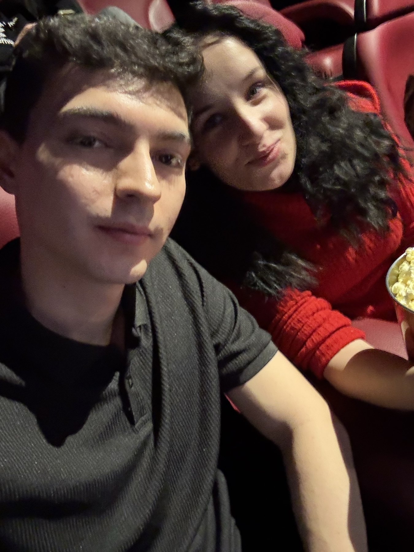 Los dos en el cine