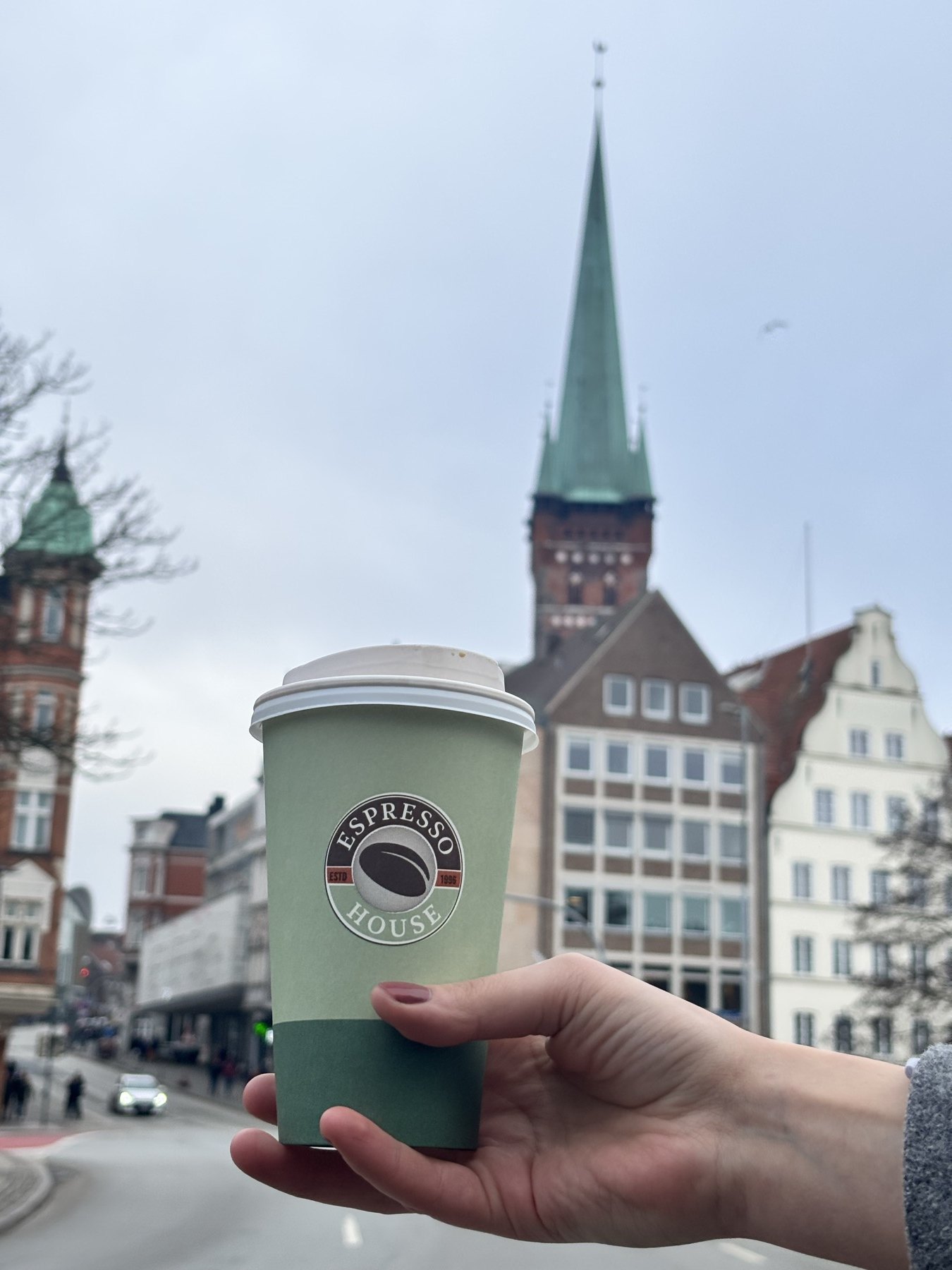 Un café durante el paseo