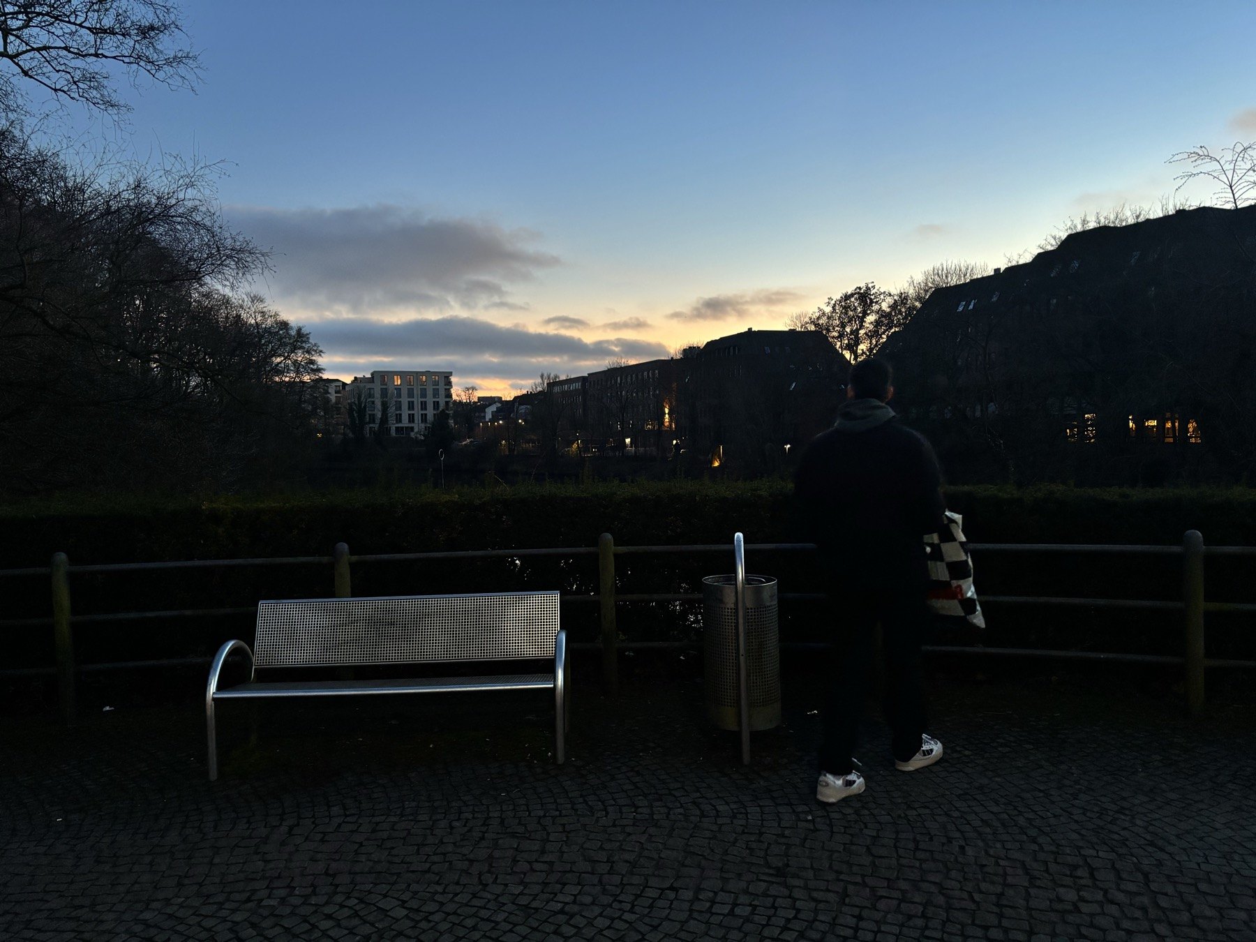 Un atardecer tranquilo
